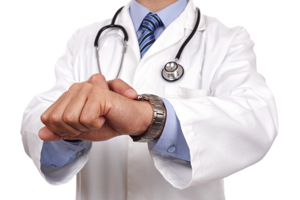 Doctor Appointment Average Time with Physician 15 Minutes