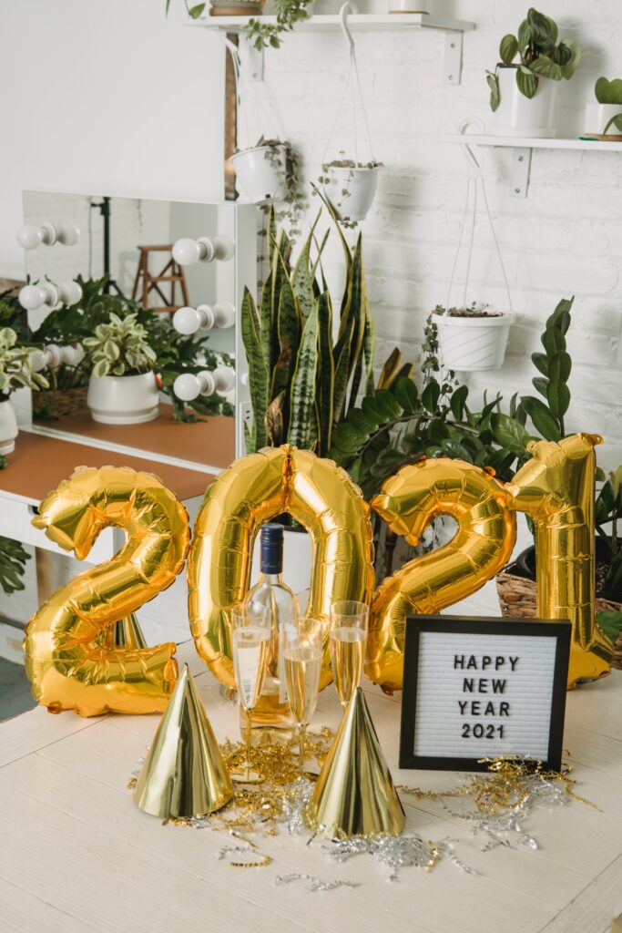 healthy habits healthy happy new year 2021